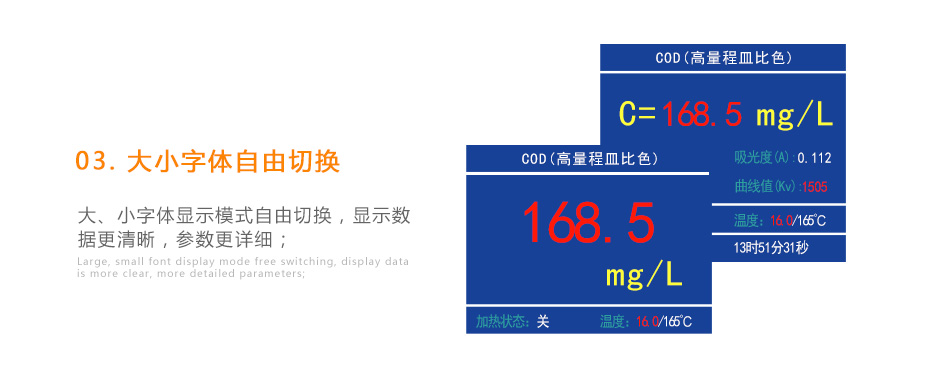 連華科技5B-2H野外便攜智能型多參數(shù)水質快速測定儀
